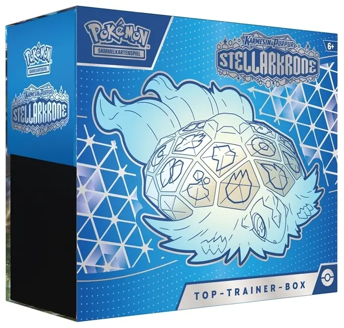 Pokemon - Karmesin & Purpur 7 Stellarkrone Top Trainer Box - DE