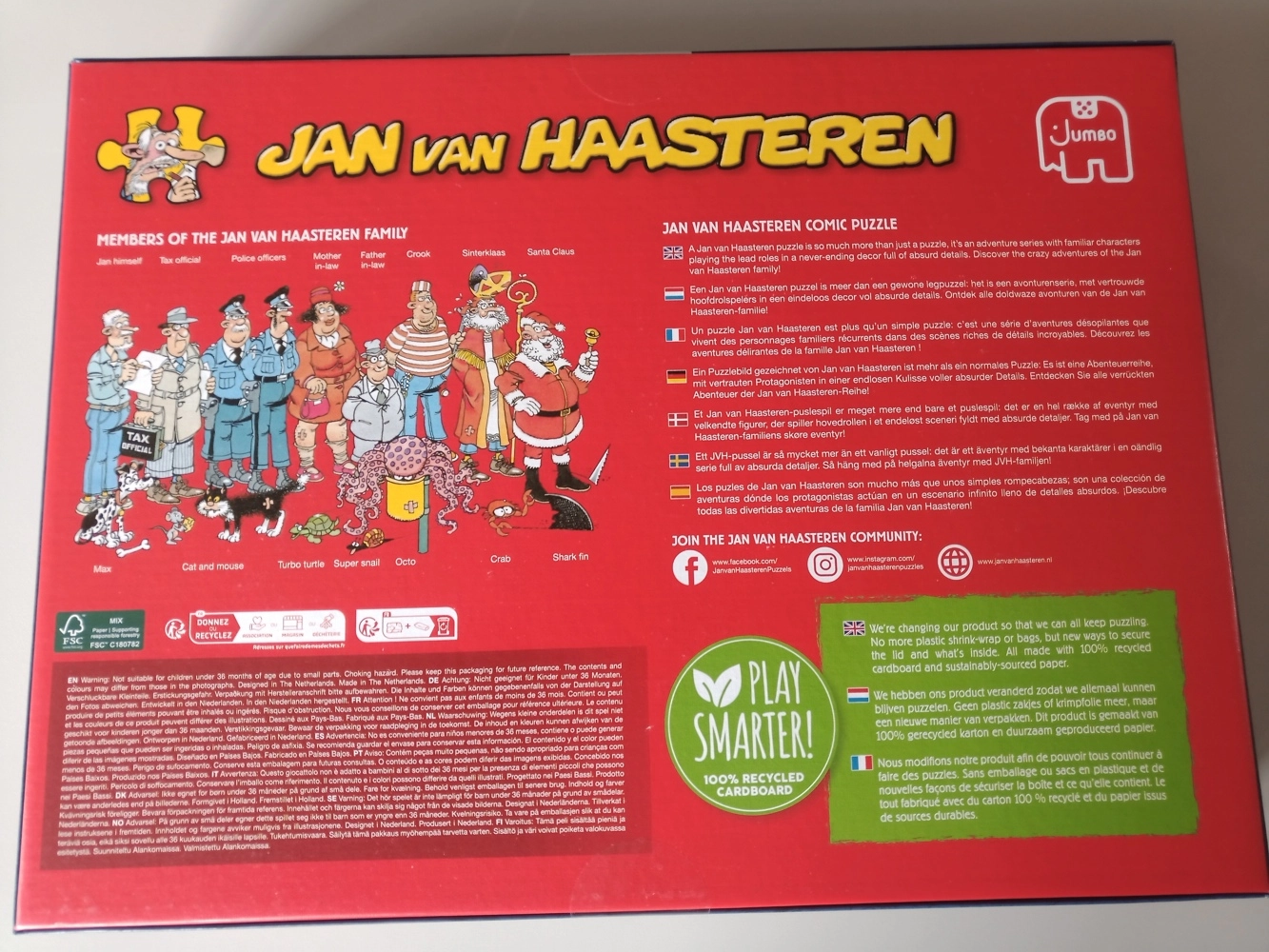 Crazy Casino - Jan van Haasteren (Defekte Verpackung)