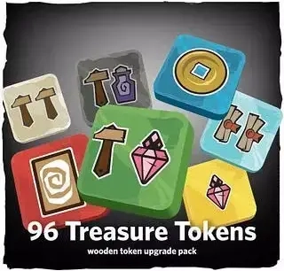 Dwellings of Eldervale - Treasure and Trove Token Upgrade Pack - EN