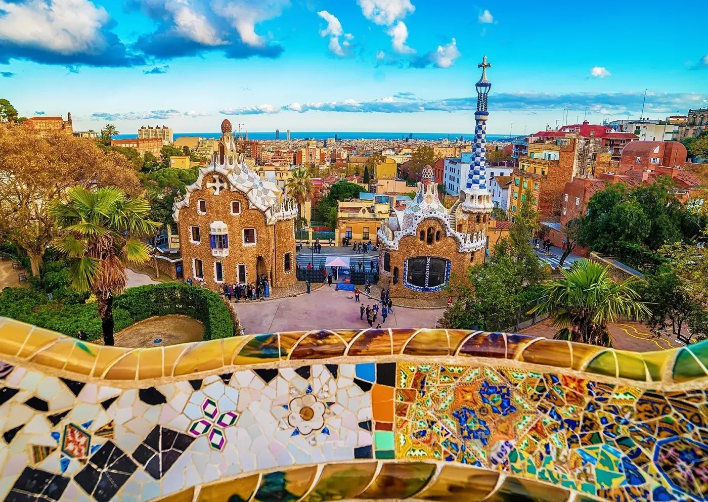 View From Park Guell - Barcelona