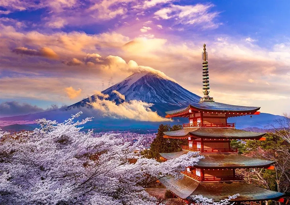 Fuji Mountain in Spring - Japan