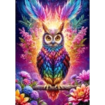 Neon Owl - 1000 Teile