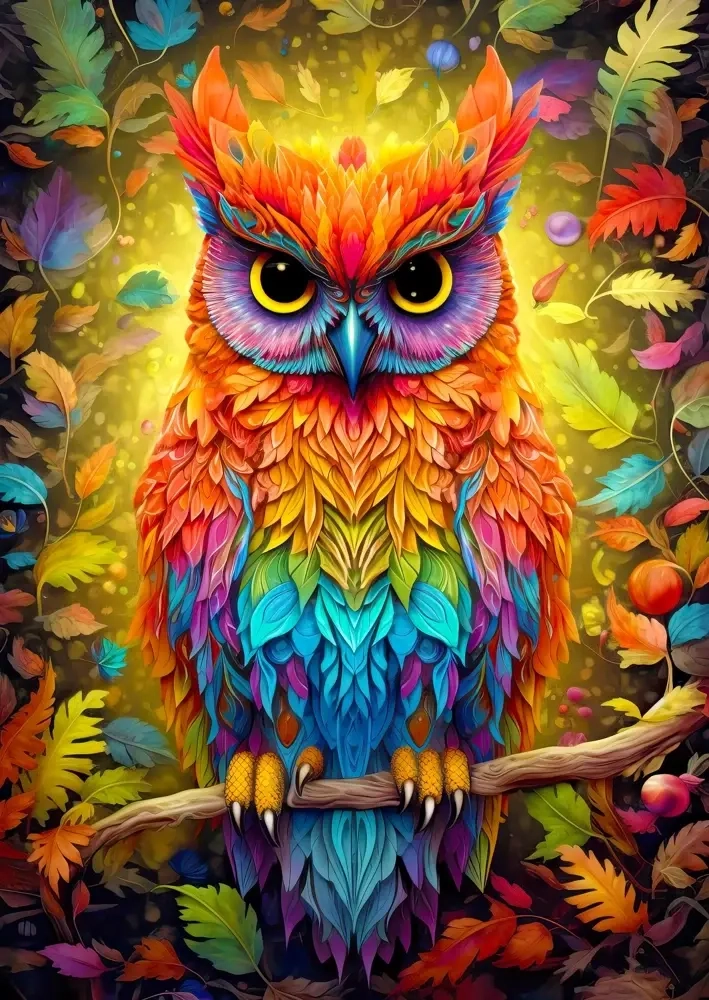 Autumnal Owl