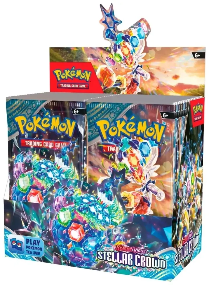 Pokemon - Scarlet & Violet 7 - Stellar Crown Booster Display (36 Booster) - EN