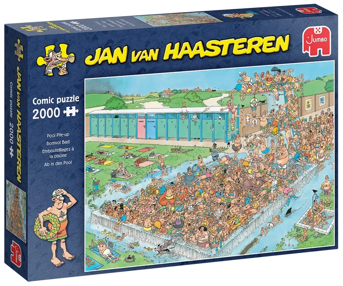 Ab in den Pool - Jan van Haasteren