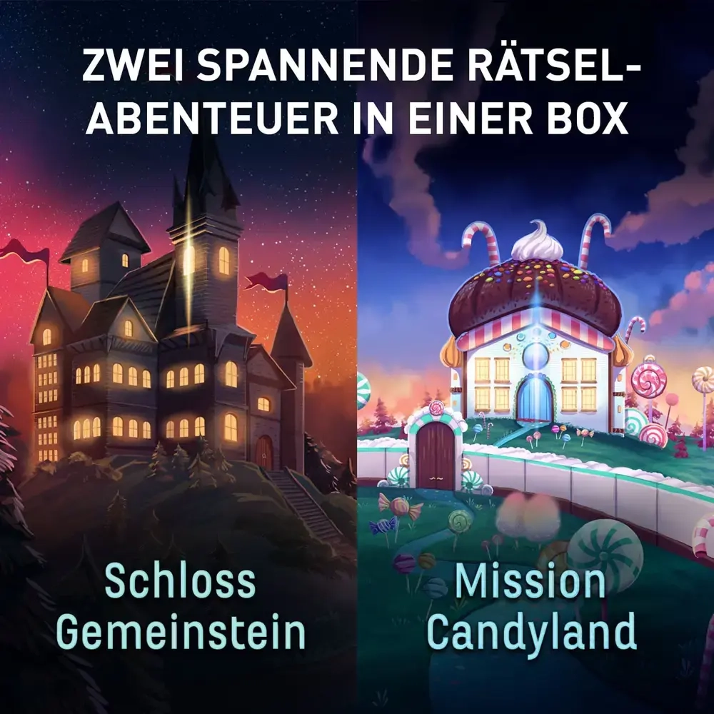 EXIT – Das Spiel Family: Schloss Gemeinstein/Mission Candyland