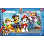 Paw Patrol - Vier mutige Retter - 15 Teile Puzzle