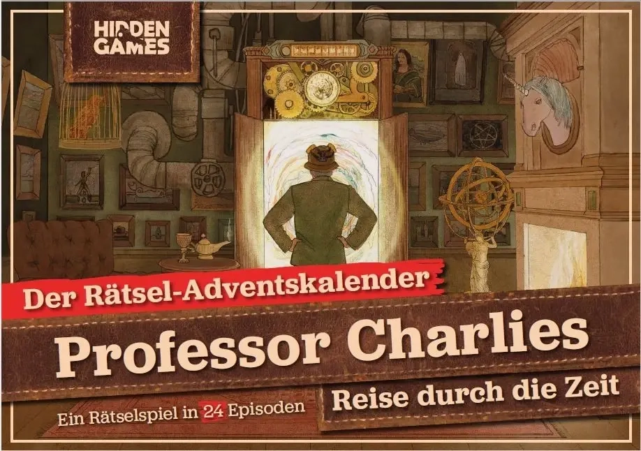 Hidden Games – Professor Charlies Reise durch die Zeit - Adventskalender