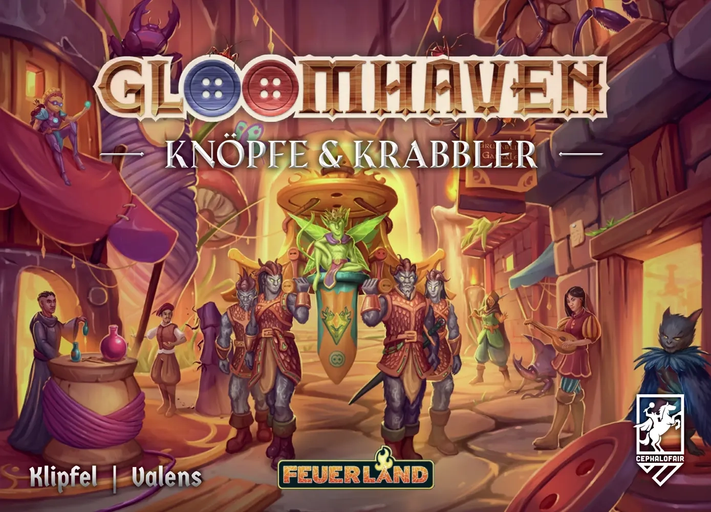 Gloomhaven - Knöpfe & Krabbler - DE