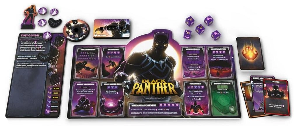 Dice Throne Marvel 2-Hero Box 1 (Captain Marvel, Black Panther) - EN