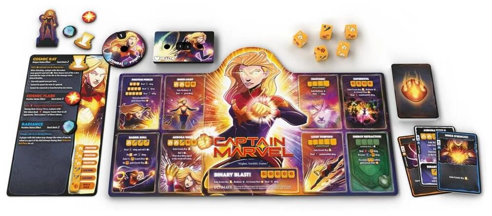 Dice Throne Marvel 2-Hero Box 1 (Captain Marvel, Black Panther) - EN