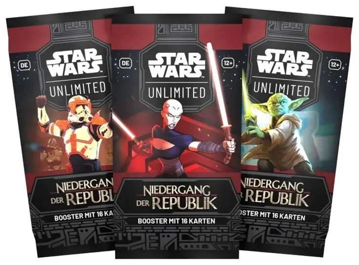 Star Wars: Unlimited - Niedergang der Republik Booster-Display (24) - DE