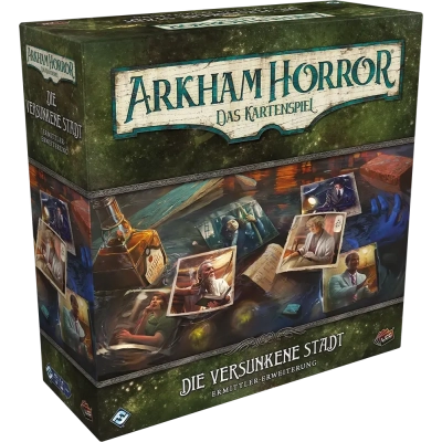 Arkham Horror - Das Kartenspiel - Die Versunkene Stadt (Ermittler-Erweiterung)