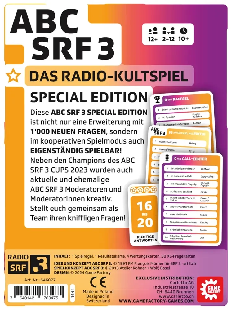 ABC SRF 3 Special Edition - DE