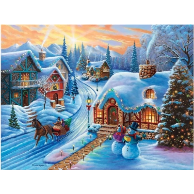 Sunset Christmas Village - XXL Teile