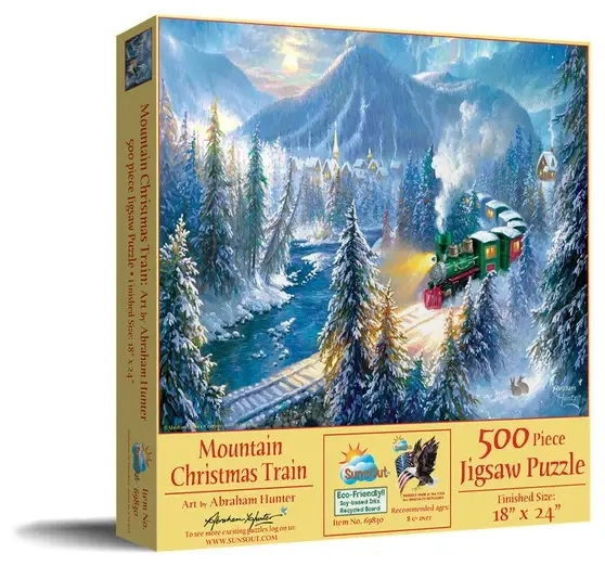 Mountain Christmas Train