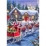 Santa And Sleigh