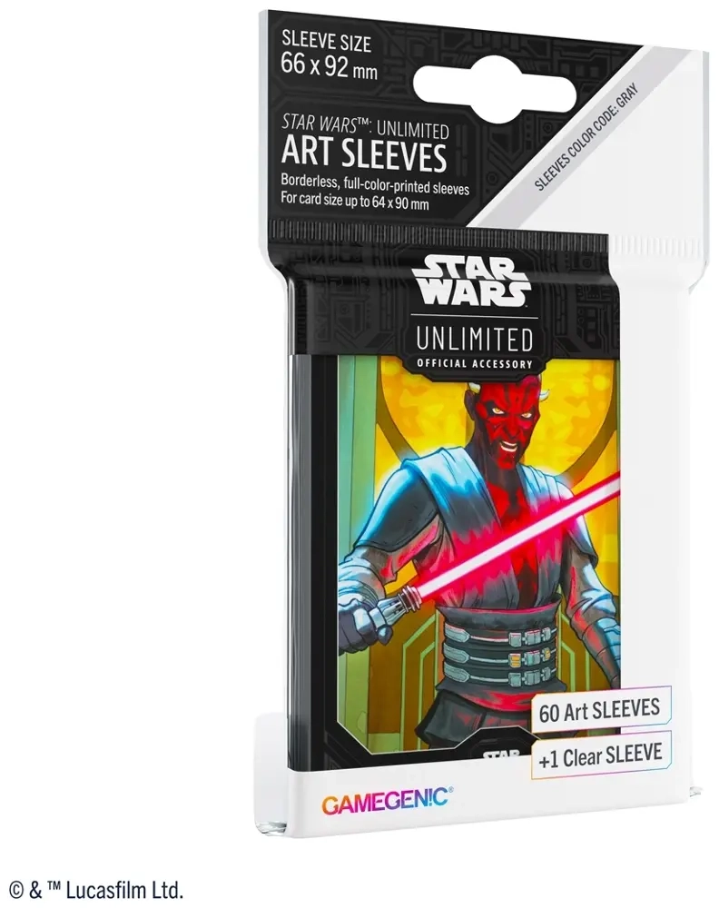 Star Wars: Unlimited Art Sleeves - Darth Maul