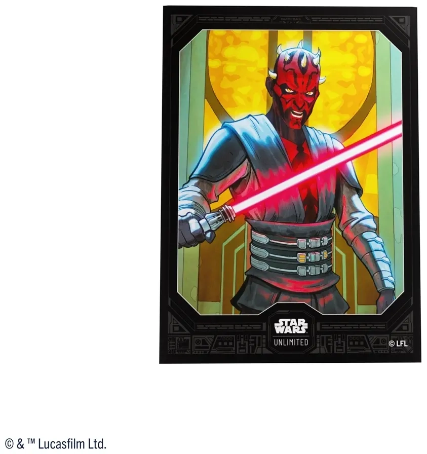 Star Wars: Unlimited Art Sleeves - Darth Maul