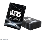 Star Wars: Unlimited Art Sleeves - Card Back Black