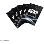 Star Wars: Unlimited Art Sleeves - Card Back Black