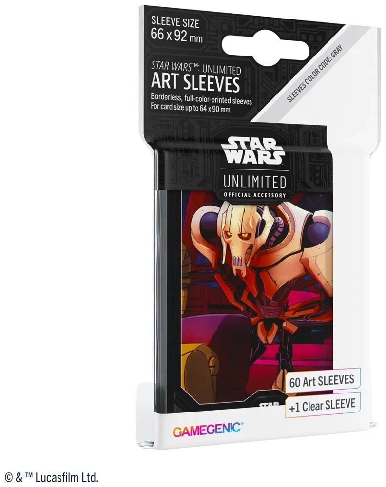 Star Wars: Unlimited Art Sleeves - General Grievous