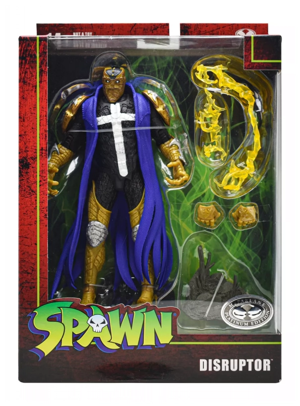 Disruptor - Platium Edition - Spawn Actionfigur 18 cm