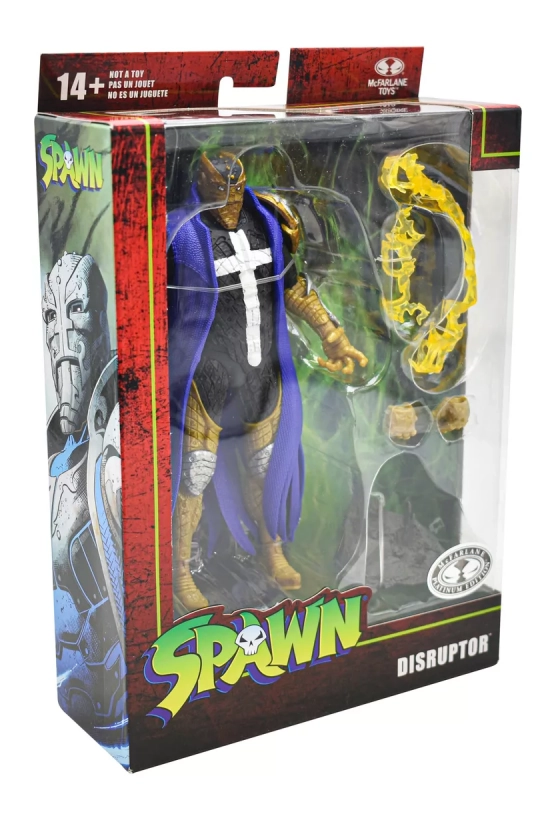 Disruptor - Platium Edition - Spawn Actionfigur 18 cm