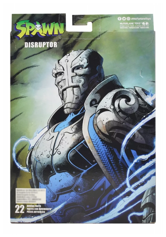 Disruptor - Platium Edition - Spawn Actionfigur 18 cm