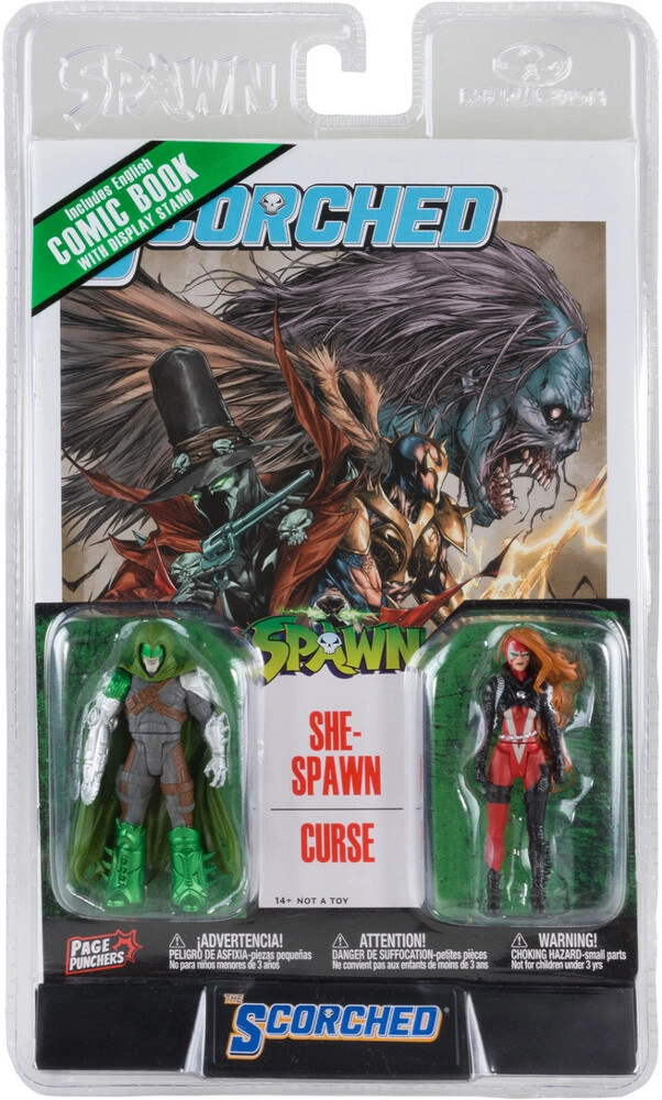 She-Spawn & Curse - Spawn (Scorched #12) - 8cm