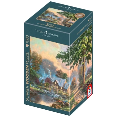 Holzpuzzle - Rückblick zu alten Zeiten - Thomas Kinkade Studios