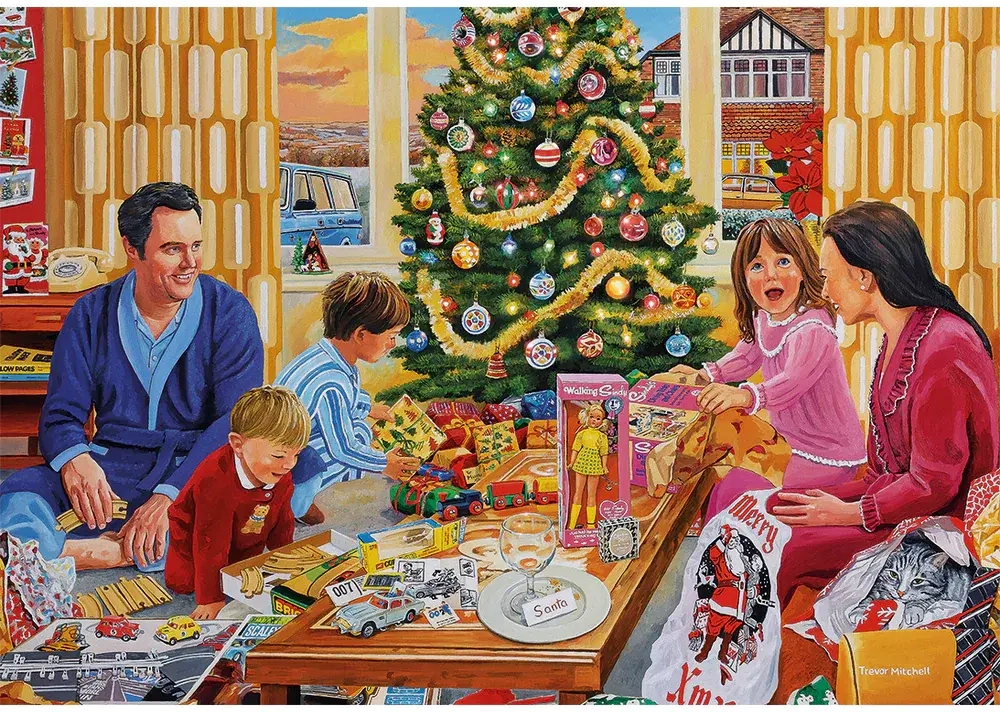 A  Christmas To Remember - 4x 500 Teile Puzzle