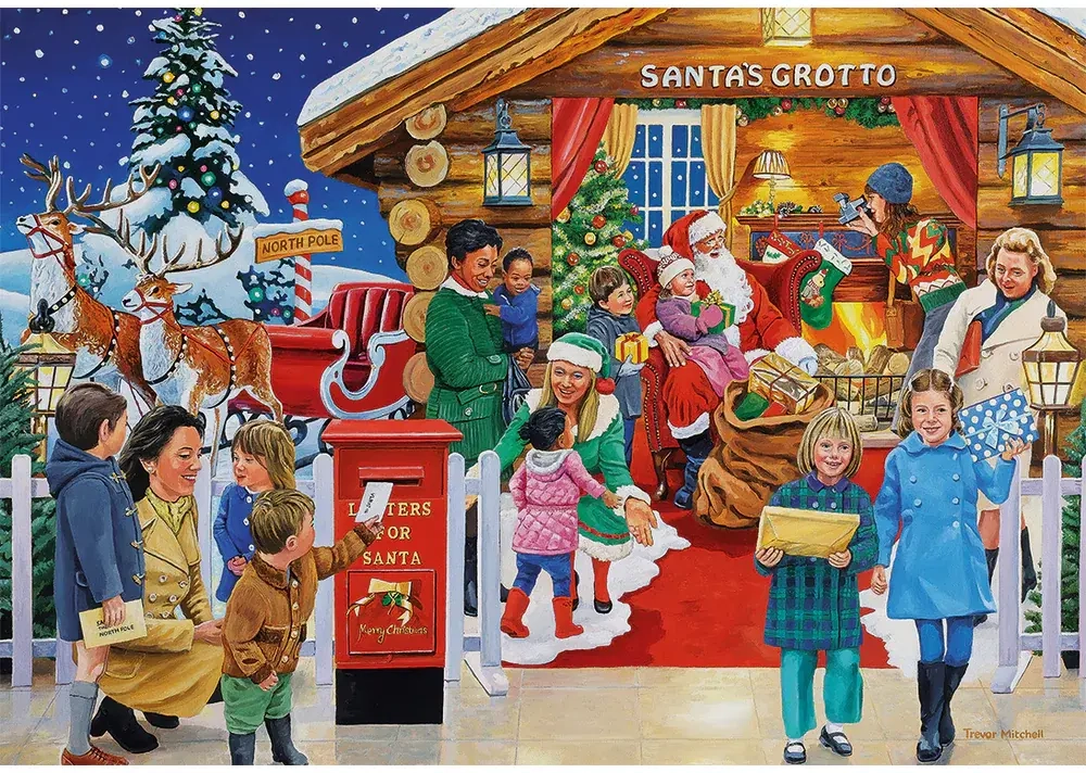 A  Christmas To Remember - 4x 500 Teile Puzzle