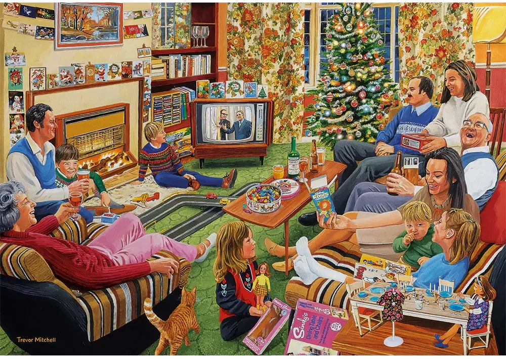 A  Christmas To Remember - 4x 500 Teile Puzzle