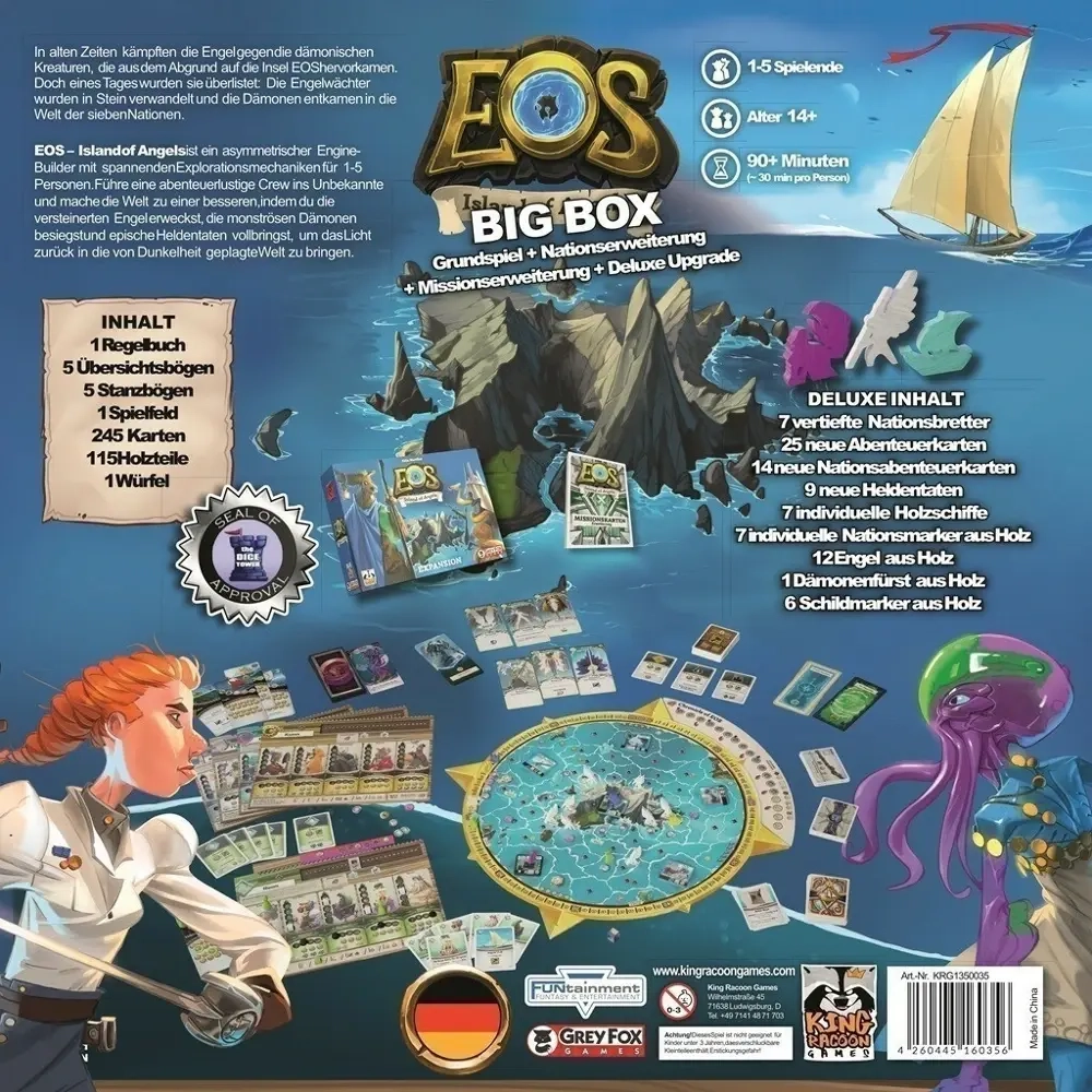 EOS - Island of Angels Big Box - DE