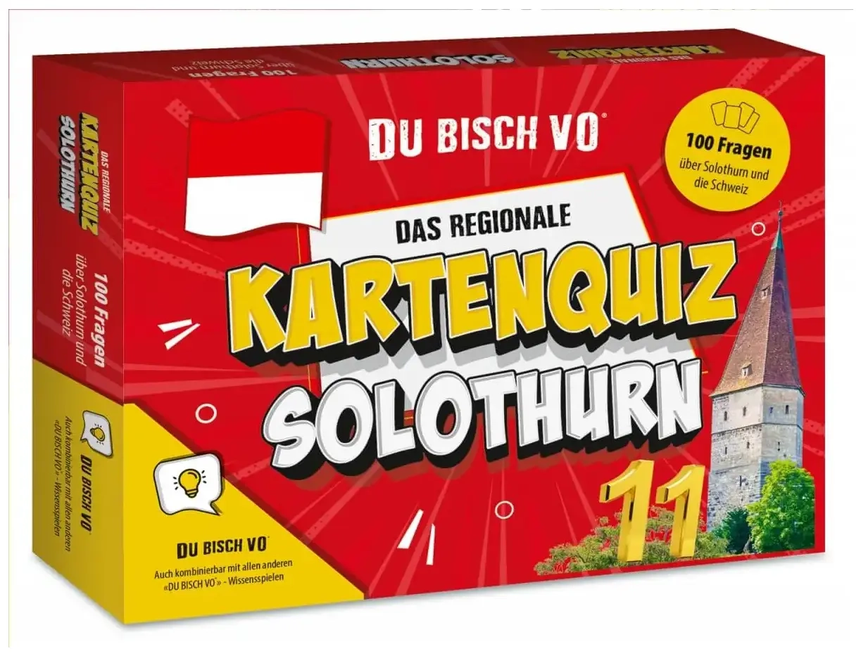 Das regionale Kartenquiz - Du bisch vo Solothurn