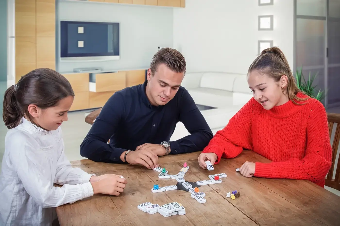 Mexican Train im Holzkoffer