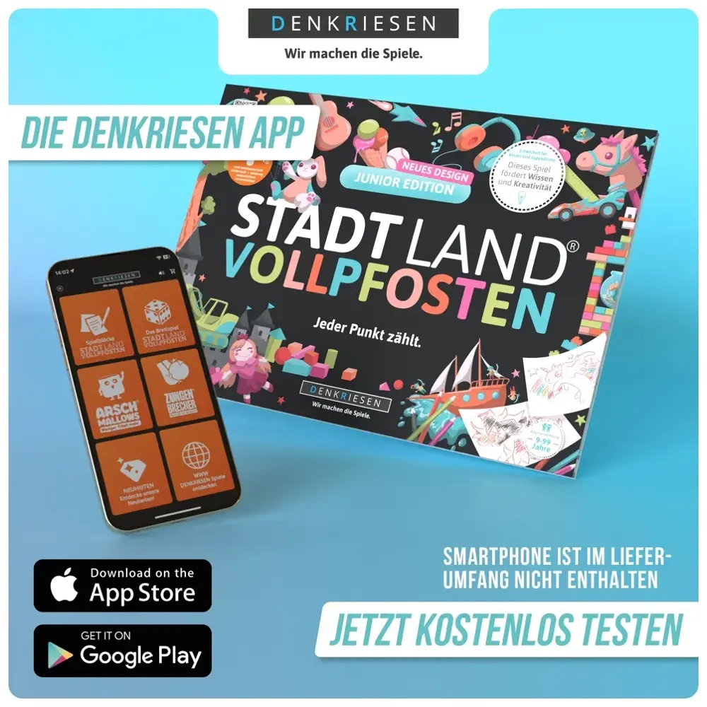 STADT LAND VOLLPFOSTEN – JUNIOR EDITION (DinA4-Format)