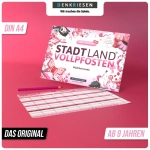 STADT LAND VOLLPFOSTEN – GIRLS EDITION (DinA4-Format)