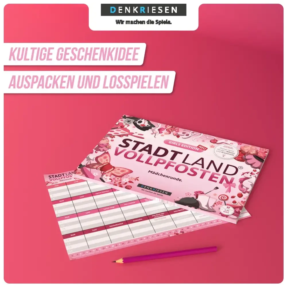 STADT LAND VOLLPFOSTEN – GIRLS EDITION (DinA4-Format)