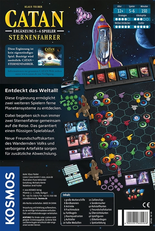 Catan - Sternenfahrer Ergänzung 5-6 Spieler