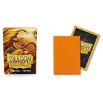 Dragon Shield Small Sleeves - Japanese Matte Orange (60 Sleeves)