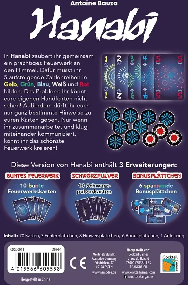 Hanabi - 2024 Edition