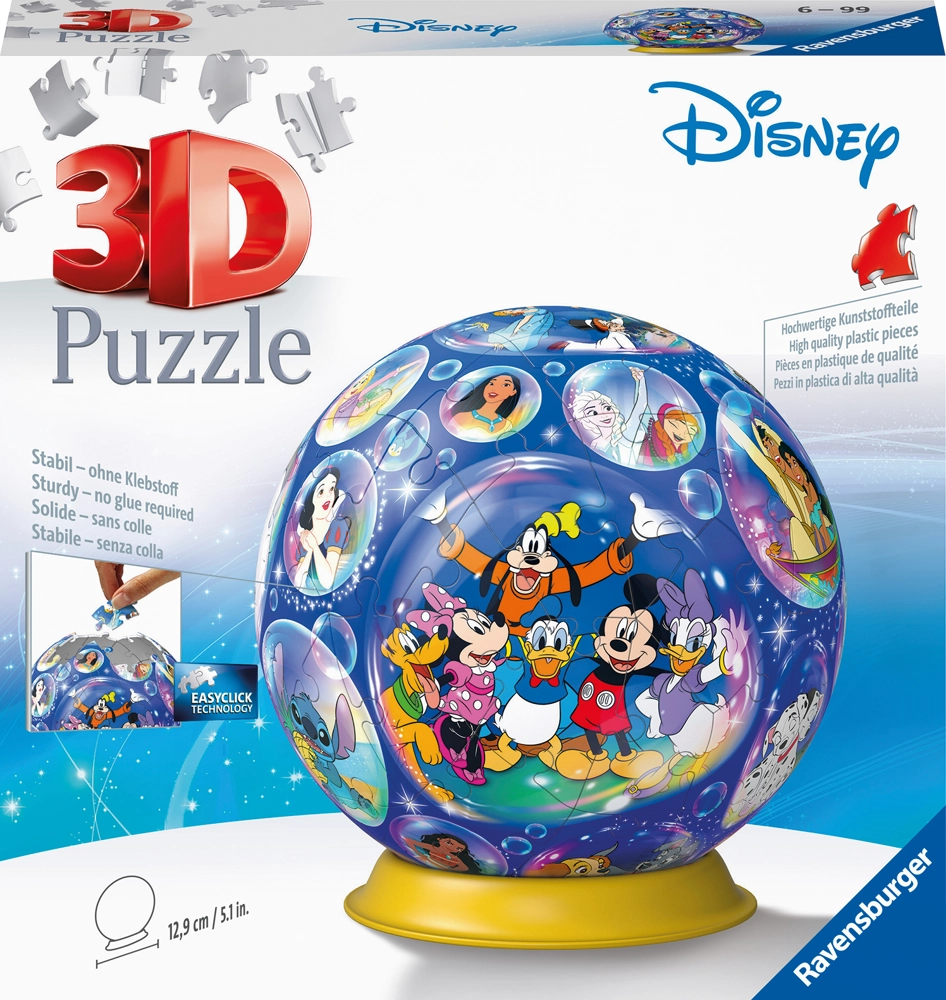 Disney Characters - 3D Puzzleball