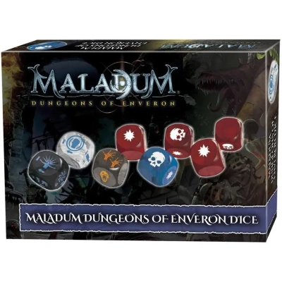 Maladum Dungeons of Enveron Dice / Würfel