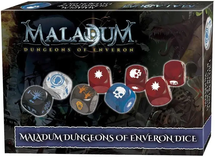 Maladum Dungeons of Enveron Dice / Würfel