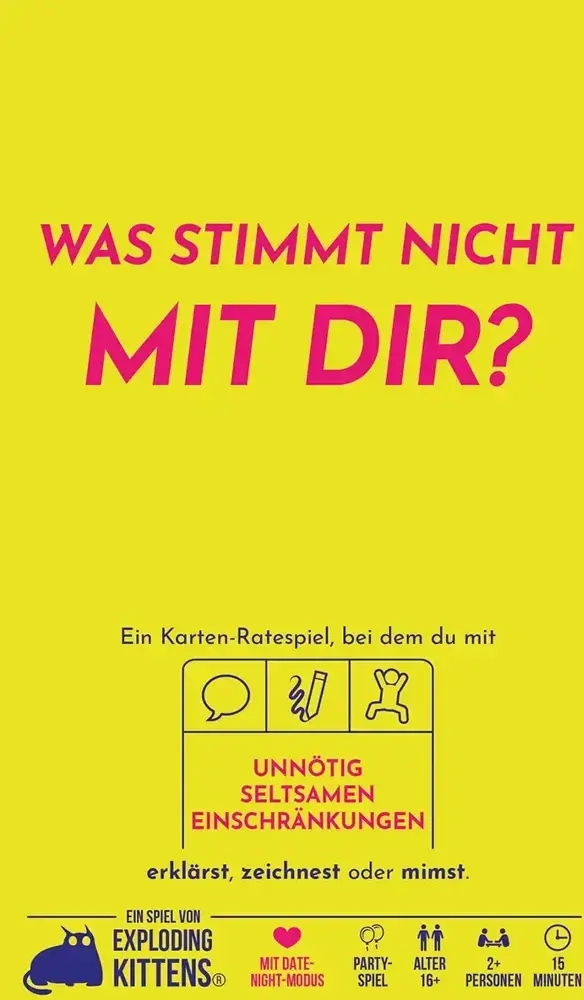 Was stimmt nicht mit dir?