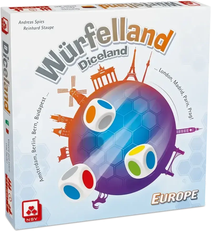 Würfelland/Diceland - Europa - DE/FR/IT/EN