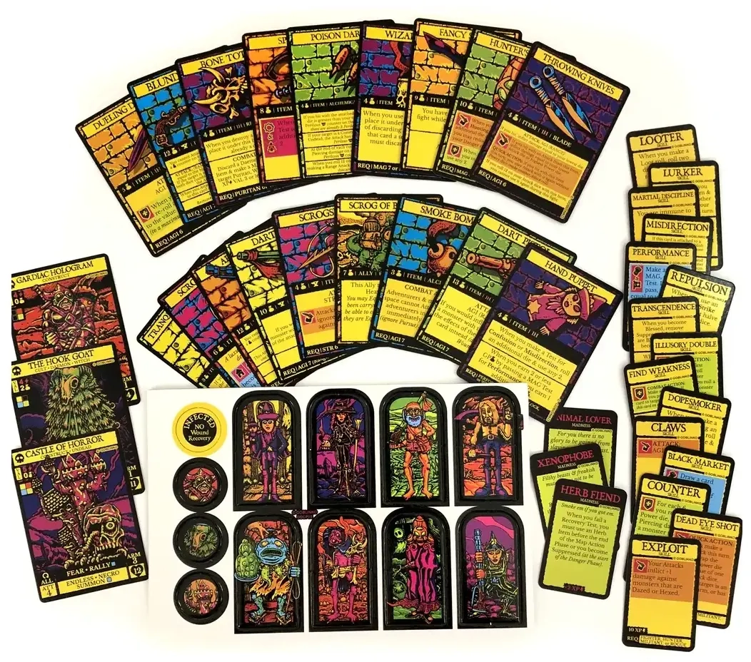 Dungeon Degenerates - Freaks & Psychos Expansion - EN