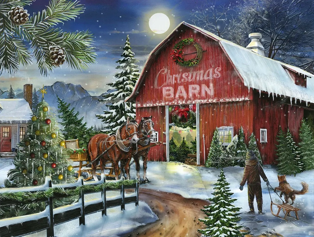 At the Christmas Barn - XXL Teile